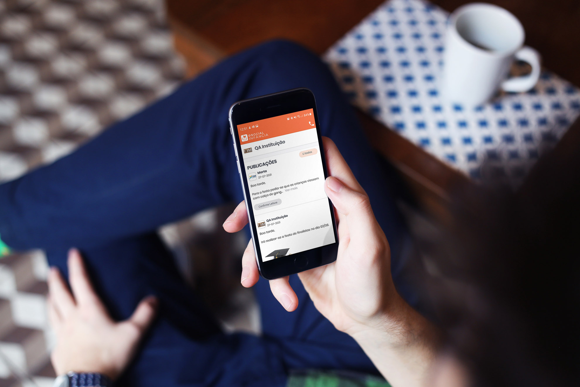 App para o Encarregado de Educação - Centro Social e Paroquial de S. Lázaro